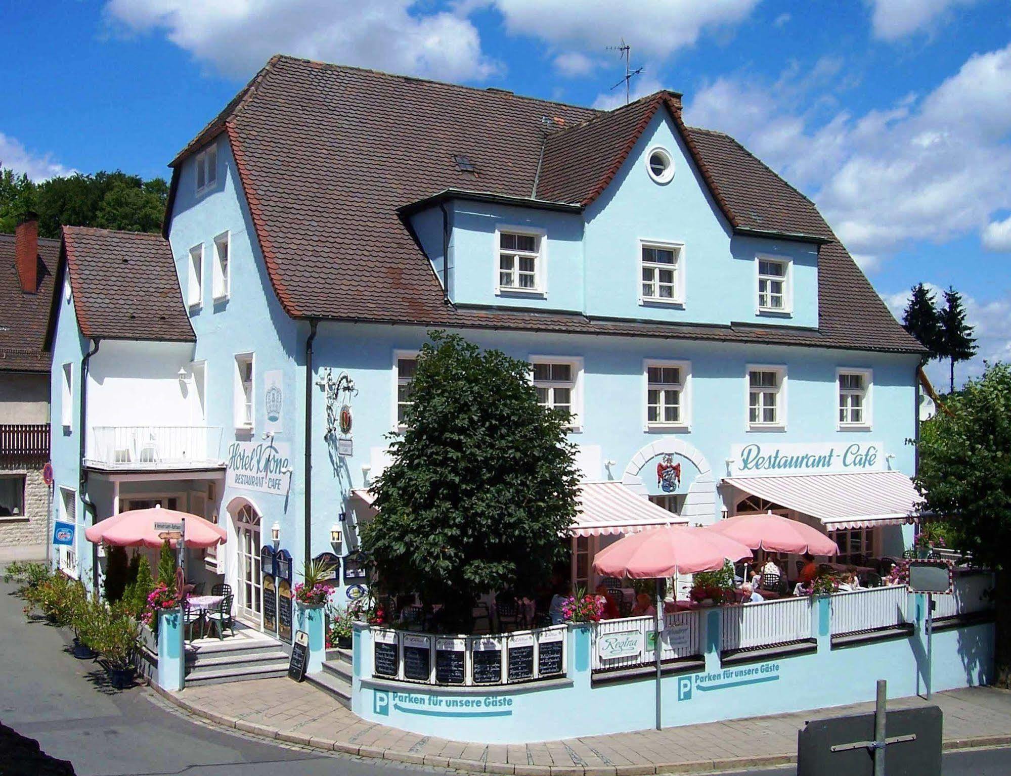 Hotel Krone Goessweinstein Exterior foto
